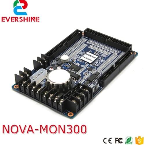 Nova MON300 Monitoring card Indoor outdoor fixing rental led display monitor card / outdoor led sign board monitor controller