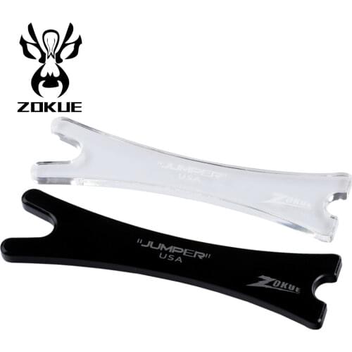 ZOKUE Billiard Pool Cue Plastic Short Bridge Head Holder Rest 2 Colors Anti-skip For Jump Cue for Dropshipping
