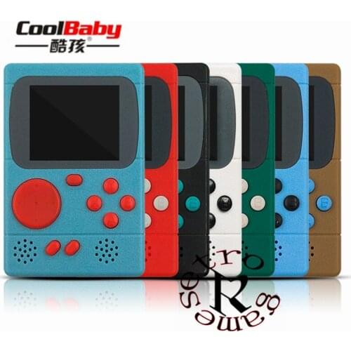 Portable Mini Handheld Game Console 8-Bit Full Color LCD For Kids Christmas Gift Retro Game Player Built in 198 Games