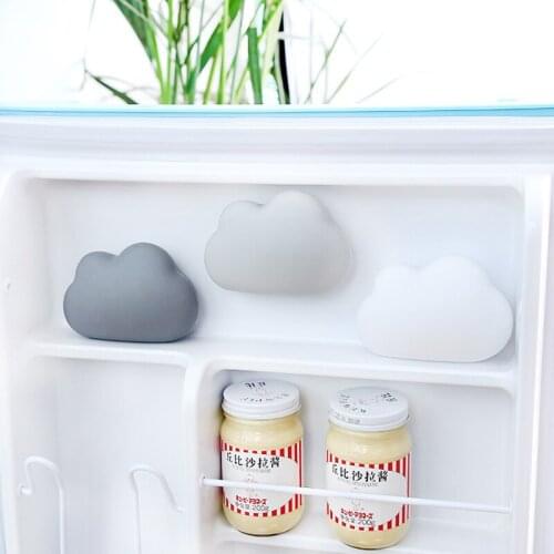Wheat Straw Cute Cloud Shape Refrigerator Carbon Fresh Deodorant Household Bamboo Charcoal Bag Car Home Air Freshener