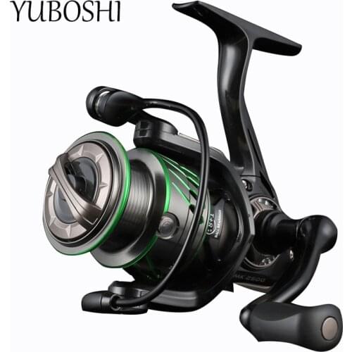 YUBOSHI Spinning Reel MK1500/2500 8+1BB Fishing Reel 5-7KG Max Drag 5.2:1/6.2:1 Gear Ratio Freshwater Saltwater Fishing wheel