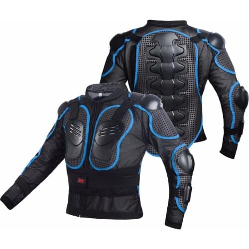 Reomoto Blue motorcycle Protection Motocross Clothing Moto Cross Back Armor Protector
