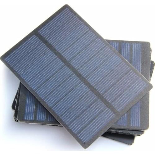 Solar Panel 1.3W 5V Small Power Electrical Emergency Light Traffic Light Household Light Solar Water Pump Solar Street Light