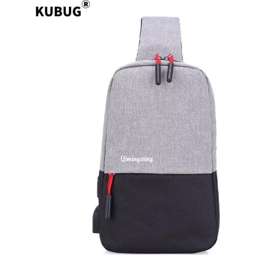 Bags Chest Pack Hot Selling New Style Casual Fashion Simple Contrasting Color Panel Shoulder Cross-body Unisex Backpack