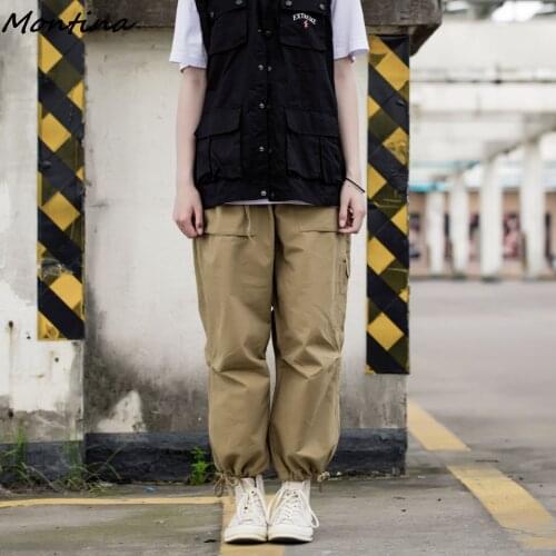Hip Hop Streetwear Cargo Pants Men Joggers Men Pants Joggers Men Korean Fashion Men Khaki Pants Street Fashion Hiphop Pants