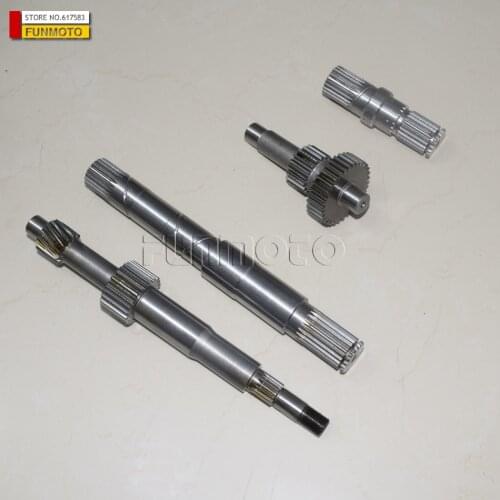 4 kind gears suit for KD260-2/KD260-1/GSMOON 260 atv reverse gear/main gear/left axle/right axle