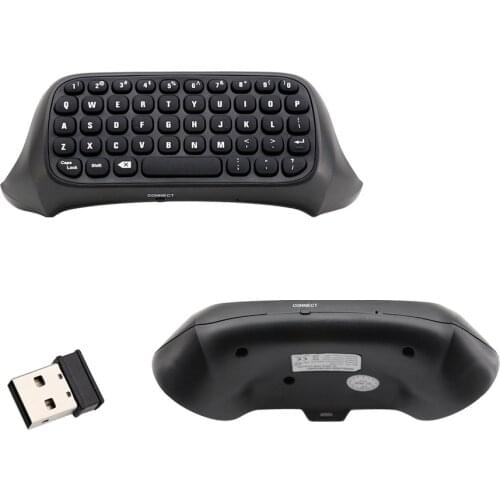 50pcs 2.4G Mini Wireless Chatpad Message Keyboard for Xbox One Controller Keyboard Gaming Gamepad Keyboard