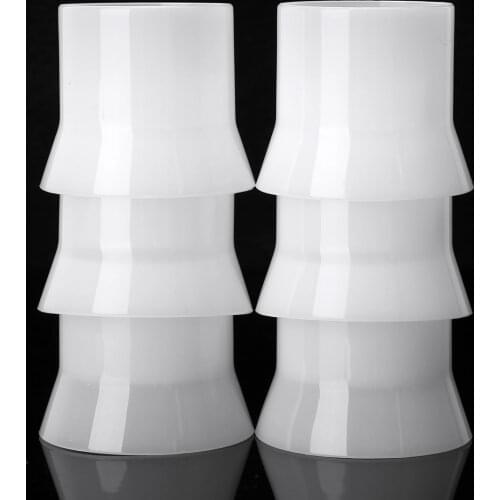 6Pcs Shower Gel Sub-packing Funnel Sub-bottle Replacement Container Funnel Bath Salt Shower Gel Sub-packing Emulsion Funnel