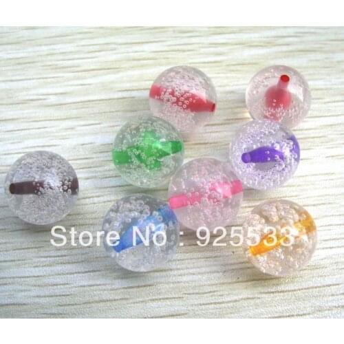 Free Shipping 150pcs mix color 18mm bubble acrylic beads for chunky necklace and bracelet jewelry DIY