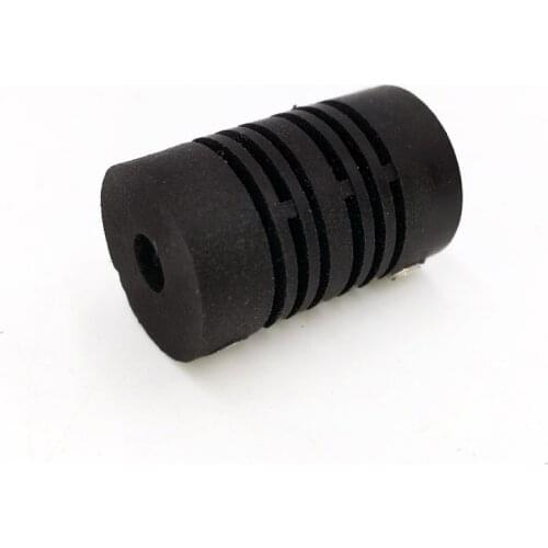 3~4mm Shaft allowable torque 1N.m Plastic glass fiber Shaft Couplings 4mm diameter of aperture Suitable