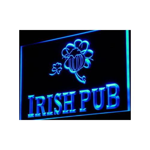 I969 Irish Pub Bar Club Display Home Decor Light Signs On/Off Swtich 20+ Colors 5 Sizes