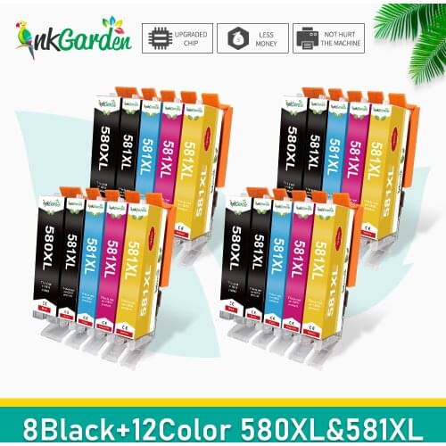For Canon 580 581 PGI-580 CLI-581 Compatible Ink Cartridge For Canon PIXMA TS9550 TS9551 TS705 TS9551C TR7550 TR8550 Printer