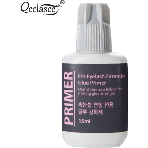 15ml Glue Primer Used on Roots of False Eyelashes Make Eyelash Glue stronger Keep Lashes Stay Longer