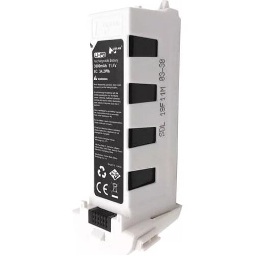 1PCS 11.4V 3000mah lipo battery for Hubsan H117S Zino brushless aerial camera quadcopter spare parts drone battery toy parts