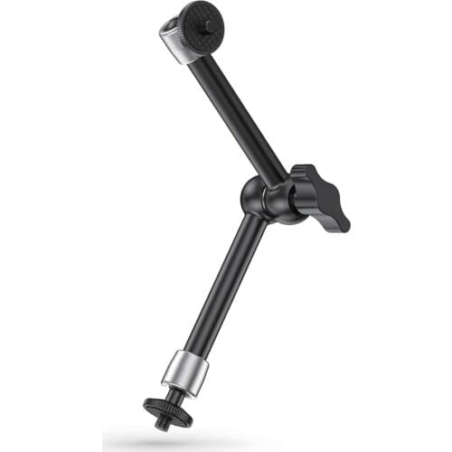 NEW-9.18 Inch (23.3cm) Adjustable Joint Magic Arm with 1/4inch Threaded Screw Suitable for Lcd Display/Led Lamp, Projector
