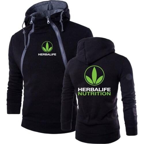 2021New Men Herbalife Logo Leisure Pullover Brand Hooded Classic Tracksuit Warm Customize Tops Sweatshirts Hoodies