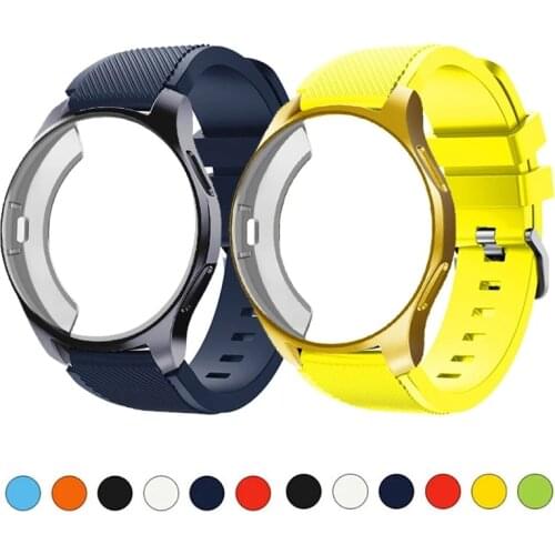 WatchBand + case For HUAWEI WATCH GT GT2 22MM Strap Band Bracelet Sport Replacement Watch Band For Gear S3 galaxy watch 46mm 45