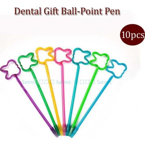 10Pcs Creative Dental Gift ball-point pen Dental Clinic, Special gift for dentist Medical lab stationery pen