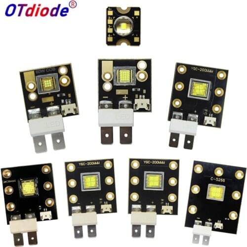 LED light Bead 60 75 90 150 180 200 250 300W Watts Specialty White Chip for Stage Architecture Luminously Bulb Projector