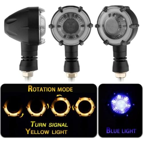 1 Pair Universal Waterproof Turn Signal Warning Lights Signal Lamp Motorbike Racing Scooter ATV Motorcycle Accessories Lightings