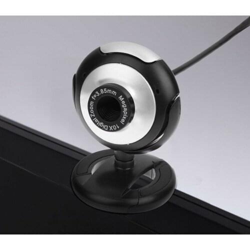 USB Webcam Camera with Mic Night Vision Web Cam For PC Laptop Class 360 Degree for Online Study Conference Youtube