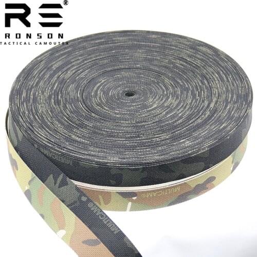 [Military Quality] MC Camouflage Ribbon 2.5cm Non Elastic Clothing Strip Fabric Accessories
