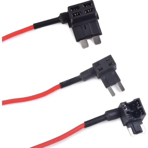 1 PC Car Fuse Splitter Holder Adapter Mini/Small/Medium 12V Add a circuit Piggy Back Fuse TAP Adapter Accessories