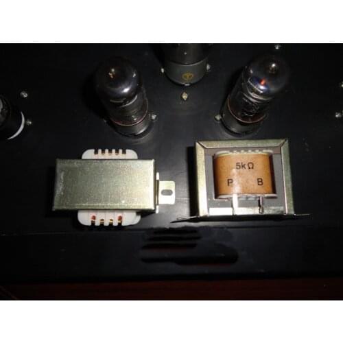 5K 5W soldering blade single-ended output transformer, secondary 0-4Ω-8Ω, 6P1, 6P14, 6V6 tube power amplifier