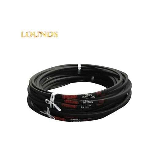 FREE SHIPPING SPA2532 SPA2550 SPA2568 SPA2582 SPA2600 WEDGE WRAPPED V-BELT La Industry Black Rubber SPA Type Vee V Belt