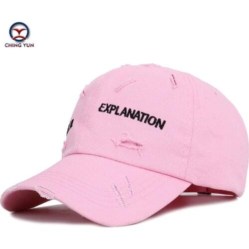 CHINGYUN Baseball Cap Brand Casquette High Quality Embroidery Human head pattern Hat Unisex Leisure Outdoor street sun cap