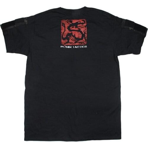 TMC3537 2021 new summer short-sleeved Tactical T-shirt with personalized print top, pure cotton fabric, black/army green