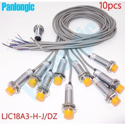 Panlongic High Quality LJC18A3-H-J/DZ Capacitance Proximity Sensor Switch AC 90-250V 2-wire NC Normally Close Free Shipping