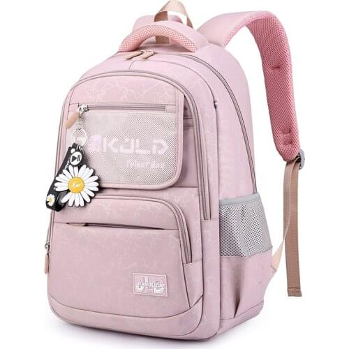 Fashion Teenage Girls school Backpack Student Schoolbag Waterproof Travel laptop Bagpack High School Bags For Kids book bags