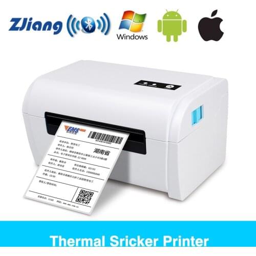 Thermal Shipping Label Barcode Printer Bluetooth Sticker Making Machine Label Holder Compatible with Amazon Ebay Etsy Shopify