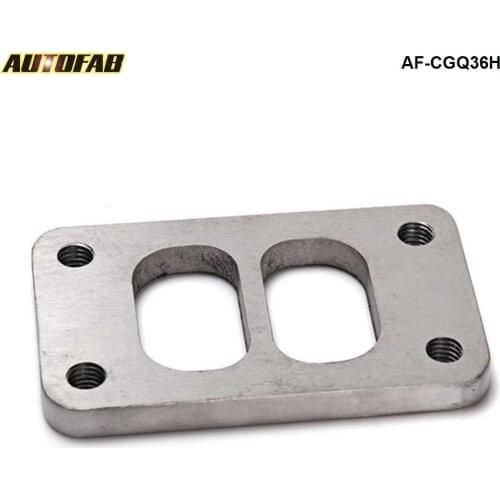 High Quality T03 Divided Turbo Inlet Flange w/ Tapped Holes, stainless steel AF-CGQ36H