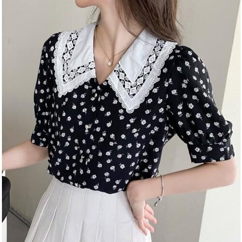 Женские черные рубашки YUAZHOQI China At AliExpress