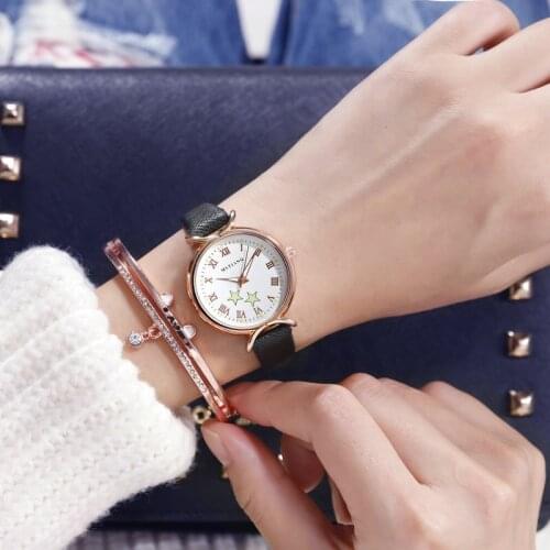 2021 New Watch Women Fashion Casual Leather Belt Watches Simple Ladies' Small Dial Quartz Clock Dress Wristwatches Reloj mujer