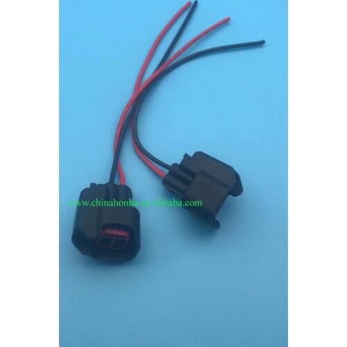 10/20/50/100 pcs EV6 EV14 USCar electrical PIGTAIL Adapter Clip Connector Wiring Harness for s824 pt2160 DODGE LS2 LS3