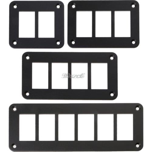 2/3/4/6 Way Aluminum Rocker Switch Panel Housing Holder FOR ARB Carling Narva Boat Type Auto Parts Switches Parts Accessories S