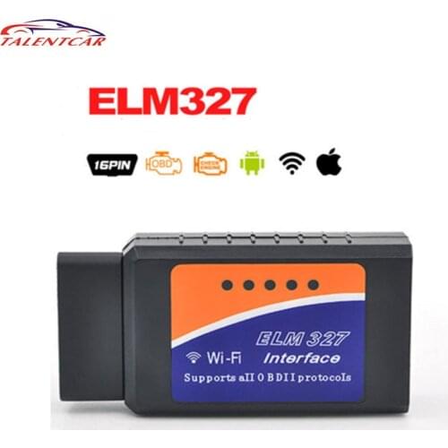 Hot Sale Super Mini ELM327 OBD2 Bluetooth ELM 327 WIFI OBDII Code Reader Diagnostic Tool Mini OBD ELM327 Adapter