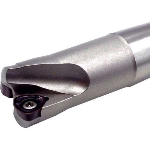 MZG AJX09RC25-25-200-2T Two Carbide Insert Clamped Fast Feeding Milling Cutter Arbor Milling Machining Alloy End Mill Shank