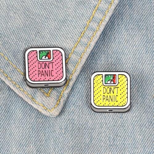 Creative Fashion Japanese and Korean Jewelry Cartoon Healthy Body Fat Called Alloy Drop Oil Brooch Personality Backpack Badge