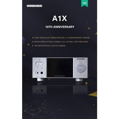 Soundaware A1X national multifunctional streaming music player Roon DLNA Airplay SD card DSD256 PCM384