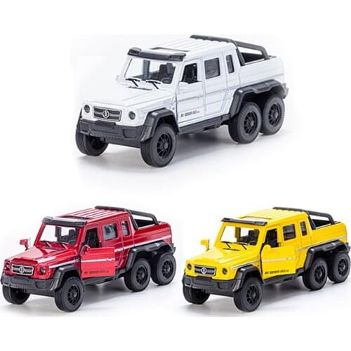 1:32 Alloy Off-Road Pickup Truck Model Childrens Toy Car Ornaments Comeback Car Model Boys Toys Boys Like Fine Workmanship