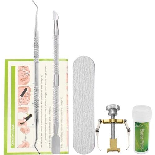 12/24/36pcs /Set Ingrown Toenail Correction Tool Set Nail Pedicure Elastic Patch Straightening Clip Brace Bunion Corrector