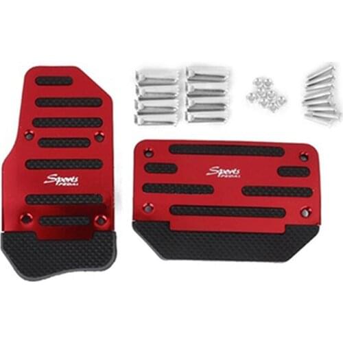 Professional Car Non-slip Pedal Manual Car Brake Clutch Accelerator Alloy Antiskid Foot Treadle Accessories Supplies Products