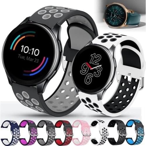 For Oneplus Watch Strap Quick release Watchbands Silicone Bracelet 22mm Watch Band For Realme Watch S / S Pro ремешок