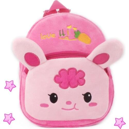 Kawaii Stuffed Plush Kids Baby Toddler School Bags Backpack Kindergarten Schoolbag For Girls Boys 3d Cartoon Animal Backpack Bag