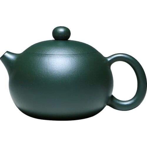 TT Yixing Purple Clay Pot Raw Ore Old Green Clay Pure Handmade Large Capacity Household Teapot Tea Set
