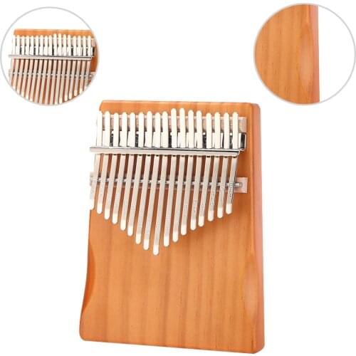Kalimba 17 Keys Percussion Thumb Finger Piano Musical Instrument Musical Enjoyable Instrument Supplies